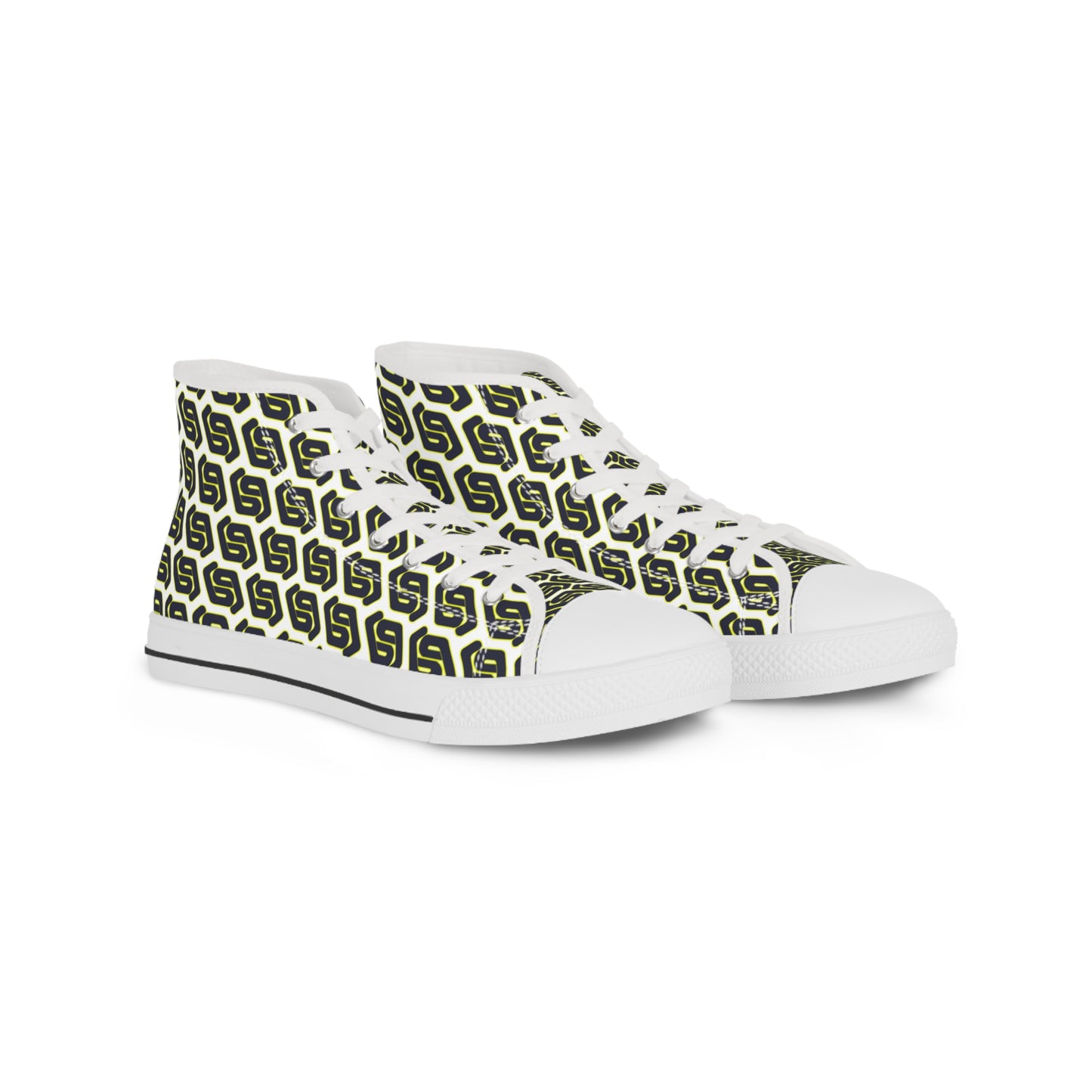 "Jag Air - Pattern 0069", Men's High Top Sneakers