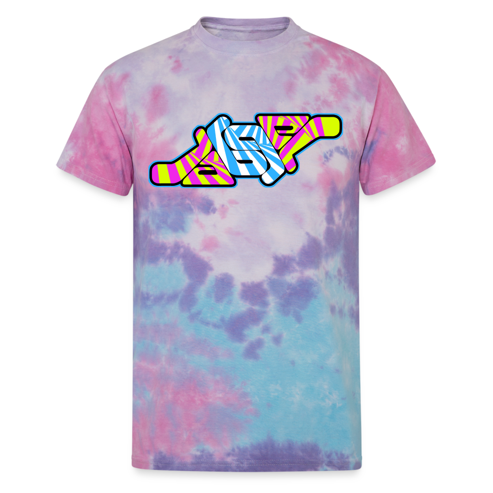 Unisex Tie Dye T-Shirt - cotton candy